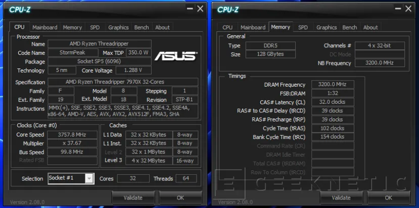 Geeknetic AMD Ryzen Threadripper 7970X Review 17