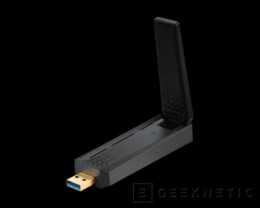 Geeknetic MSI presenta el adaptador WiFi 6E USB AXE5400 con doble banda y redes de 6 GHz 1