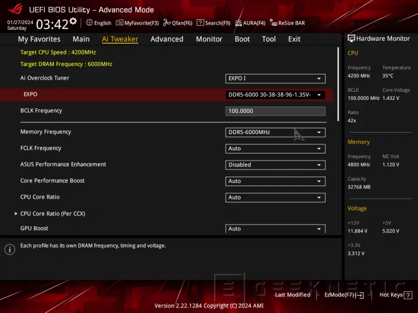 Geeknetic ASUS ROG STRIX B650-A GAMING WIFI Review 35