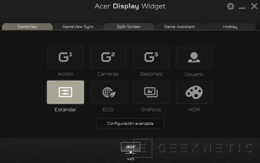 Geeknetic ACER Predator X45 OLED Review 10