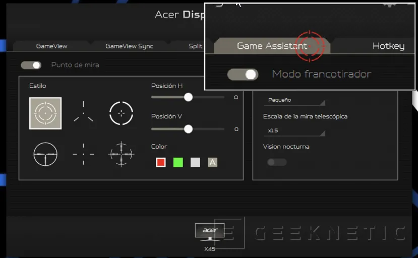 Geeknetic ACER Predator X45 OLED Review 12