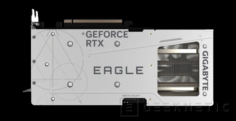 Geeknetic GIGABYTE lanza la serie EAGLE OC ICE con 4 modelos de tarjetas NVIDIA en color blanco 3