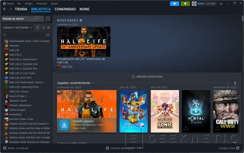 Geeknetic Valve ha dejado de ofrecer soporte y actualizaciones para las versiones de Steam en Windows 7, 8 y 8.1 2