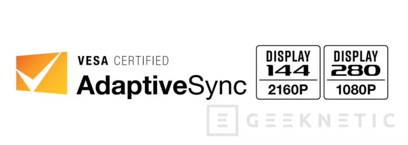 Geeknetic VESA actualiza su certificación Adaptive-Sync para añadir el modo DUAL 2
