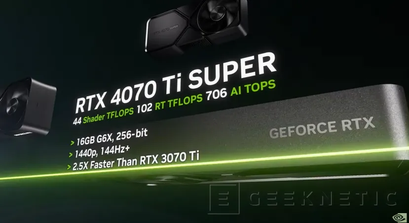 Geeknetic Las NVIDIA GeForce RTX 4080 SUPER, 4070 Ti SUPER y 4070 SUPER ya son Oficiales 2