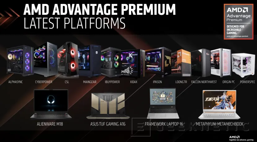 Geeknetic AMD expande su programa Advantage para la creación de sobremesas y portátiles gaming verificados 3