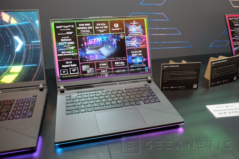 Geeknetic Los ASUS ROG Strix y Strix SCAR vienen con 16 y 18 pulgadas, Core i9-14900HX y una NVIDIA RTX 4090 6