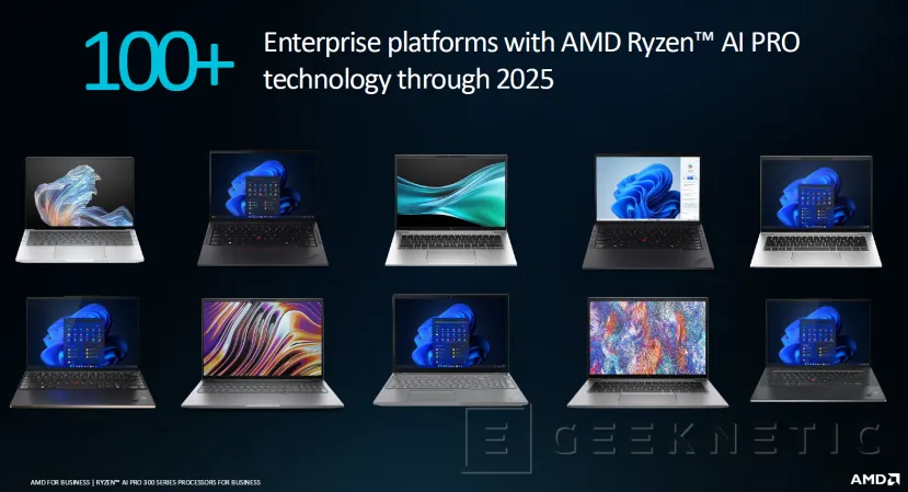 Geeknetic AMD presenta los Ryzen AI PRO 300, unos procesadores que mejoran en seguridad y fiabilidad para empresas 5