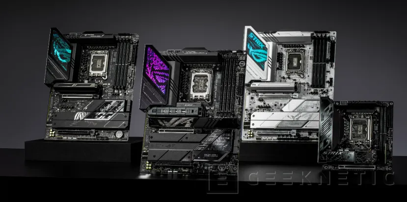 Geeknetic El chipset Intel Z890 para Arrow Lake llega a las gamas ASUS ROG Maximus, ROG Strix, TUF Gaming, Prime y ProArt 1