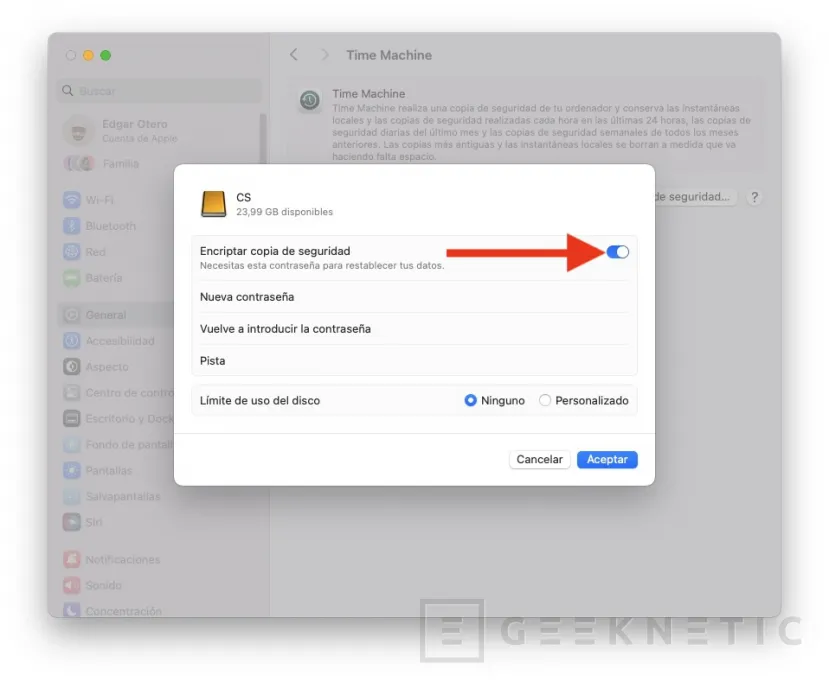 Geeknetic Time Machine: Cómo hacer copias de seguridad en un Mac 6