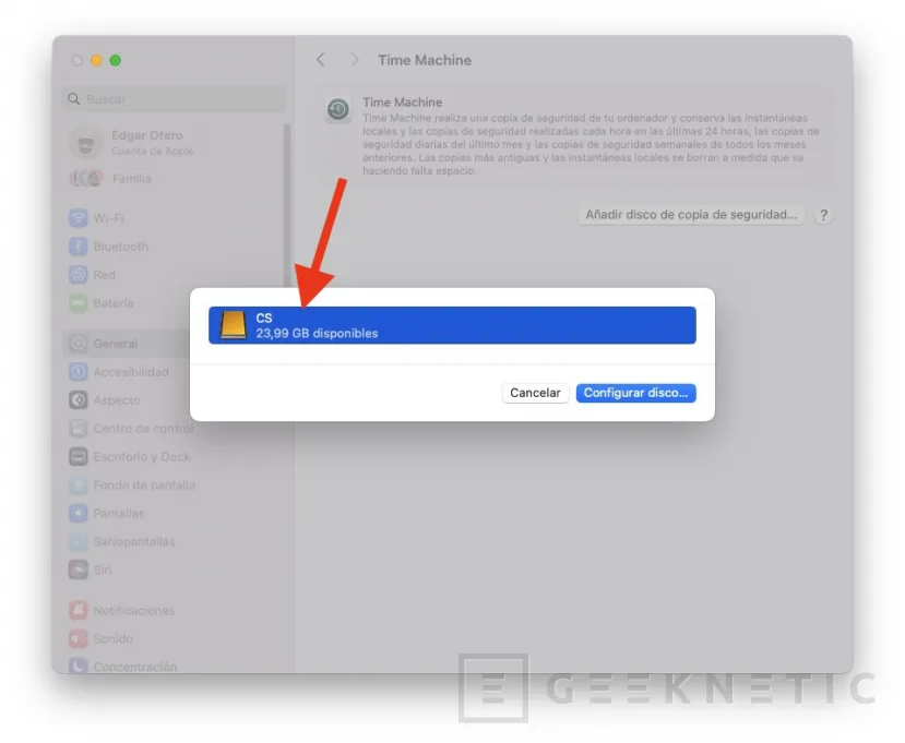 Geeknetic Time Machine: Cómo hacer copias de seguridad en un Mac 5