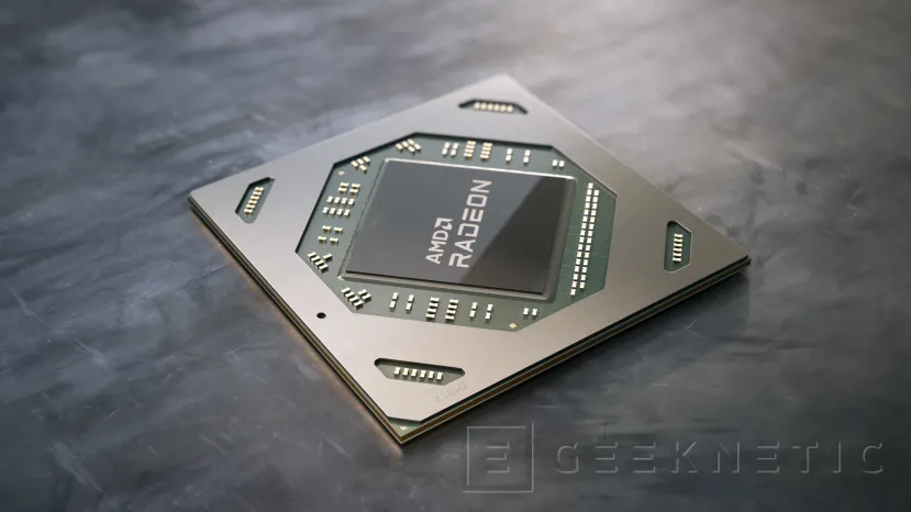 Geeknetic El paquete completo con la GPU Navi 44 tiene un tamaño de 29x29 mm más pequeño que el de la Navi 23 1