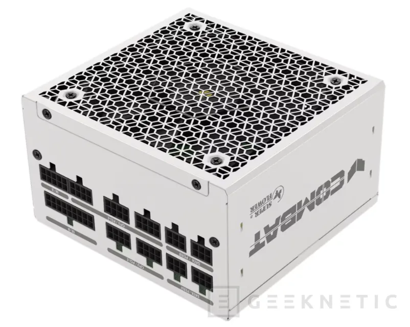 Geeknetic Nuevas fuentes Super Flower Combat FG con eficiencia 80 PLUS Gold y ATX 3.1 1