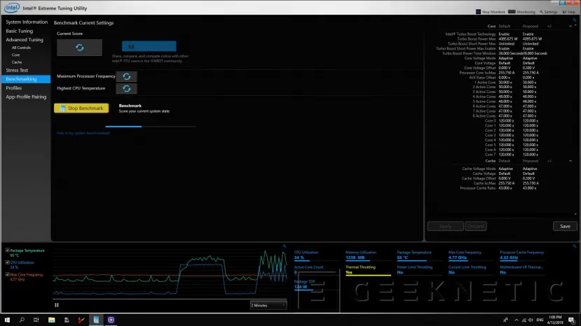 Geeknetic Intel actualiza XTU a la versión 10.0 únicamente compatible con los Arrow Lake 1