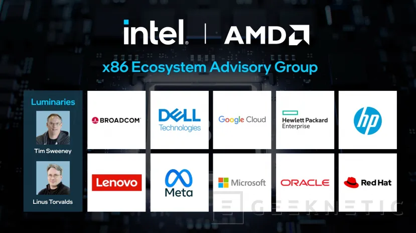 Geeknetic Intel y AMD se unen para crear x86 Ecosystem Advisory Group que mejorará la arquitectura x86 de cara a futuro 1