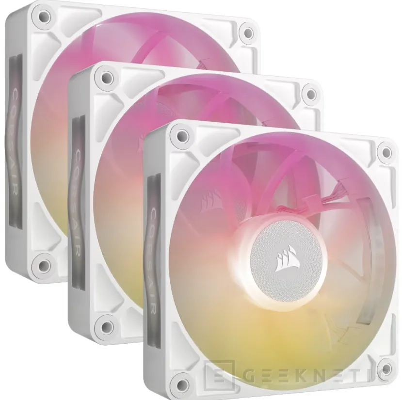 Geeknetic New Corsair iCue Link RX MAX fans with 2 integrated temperature sensor