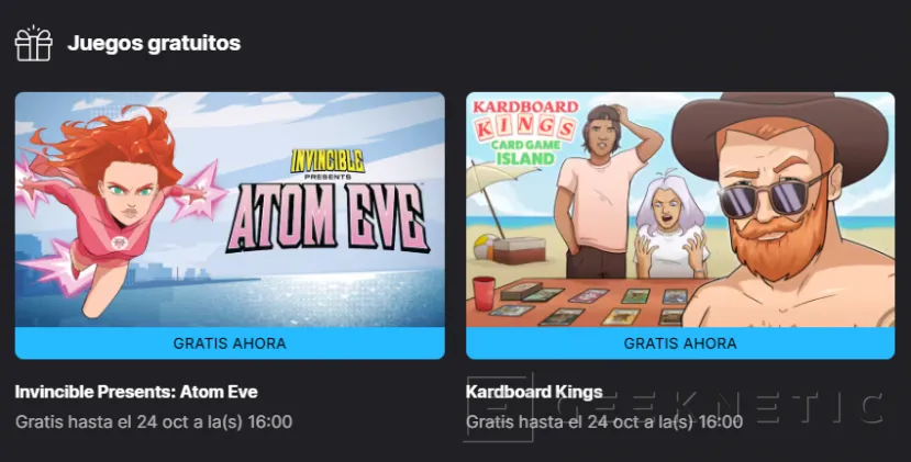 Geeknetic Consigue Gratis Invincible Presents: Atom Eve y Kardboard Kings en la Epic Games Store 1