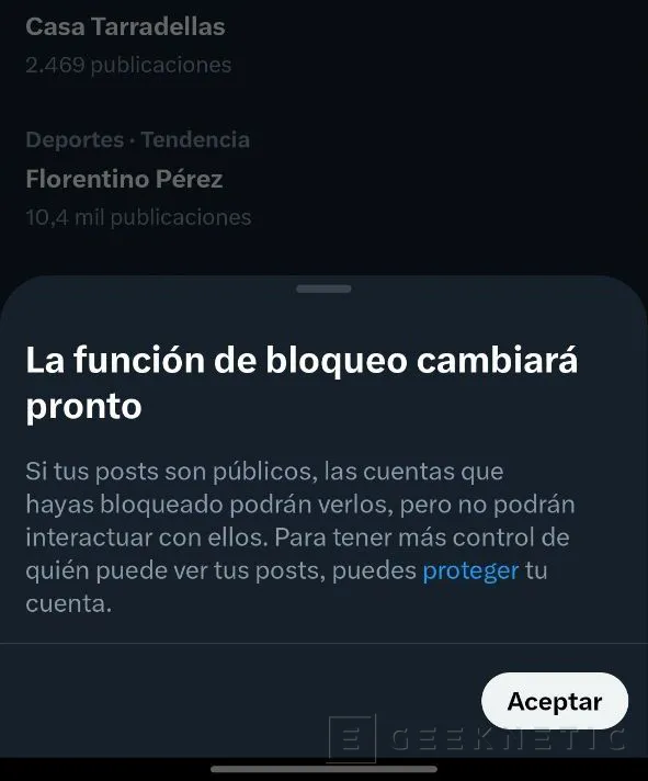 Geeknetic Las personas bloqueadas en Twitter podrán seguir viendo los posts, aunque no podrán interactuar con ellos 1