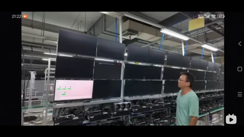 Geeknetic Aparece un vídeo donde prueban una supuesta NVIDIA RTX 5090 en una nueva fábrica de Indonesia 1