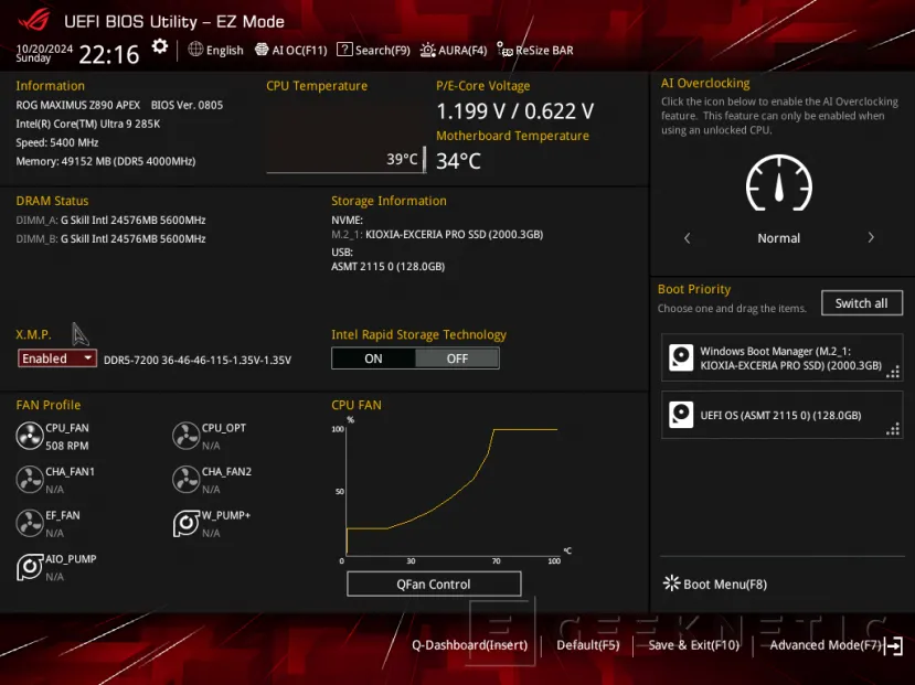 Geeknetic ASUS ROG MAXIMUS Z890 APEX Review 28