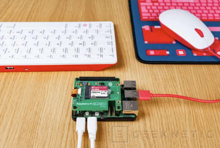 Geeknetic RaspBerry Pi ofrece sus propios SSD M.2 junto a un kit para colocarlos en la  Pi 5 1