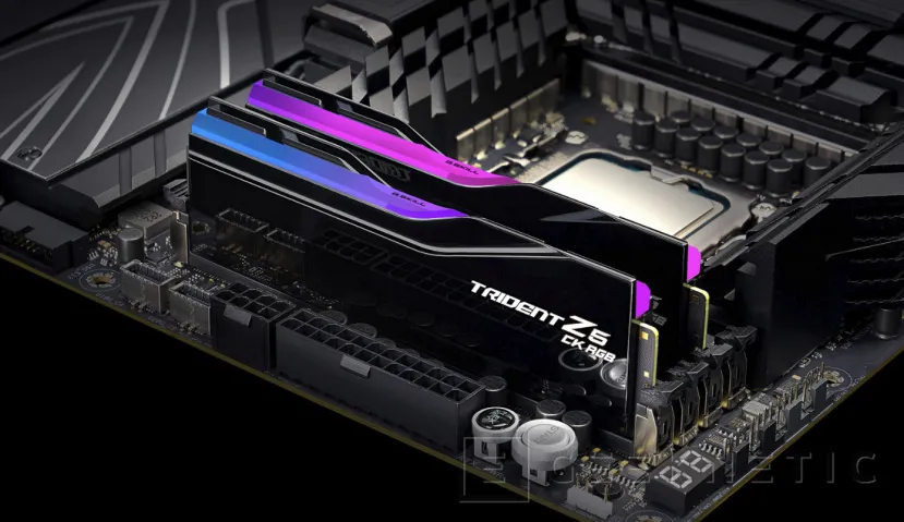 Geeknetic Nuevas memorias DDR5 CUDIMM G.SKILL TridentZ Z5 CK con hasta 9.600 MHz 2