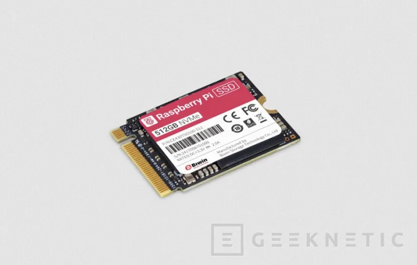 Geeknetic RaspBerry Pi ofrece sus propios SSD M.2 junto a un kit para colocarlos en la  Pi 5 2