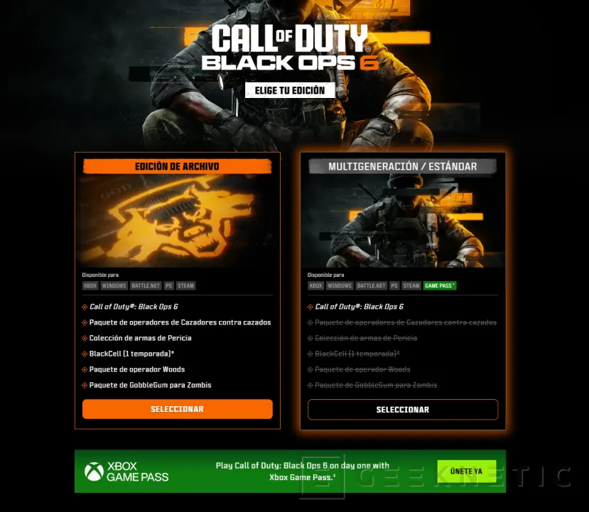 Geeknetic Ya está disponible Call of Duty Black Ops 6, podrás jugar gratis si tienes Xbox Game Pass 1