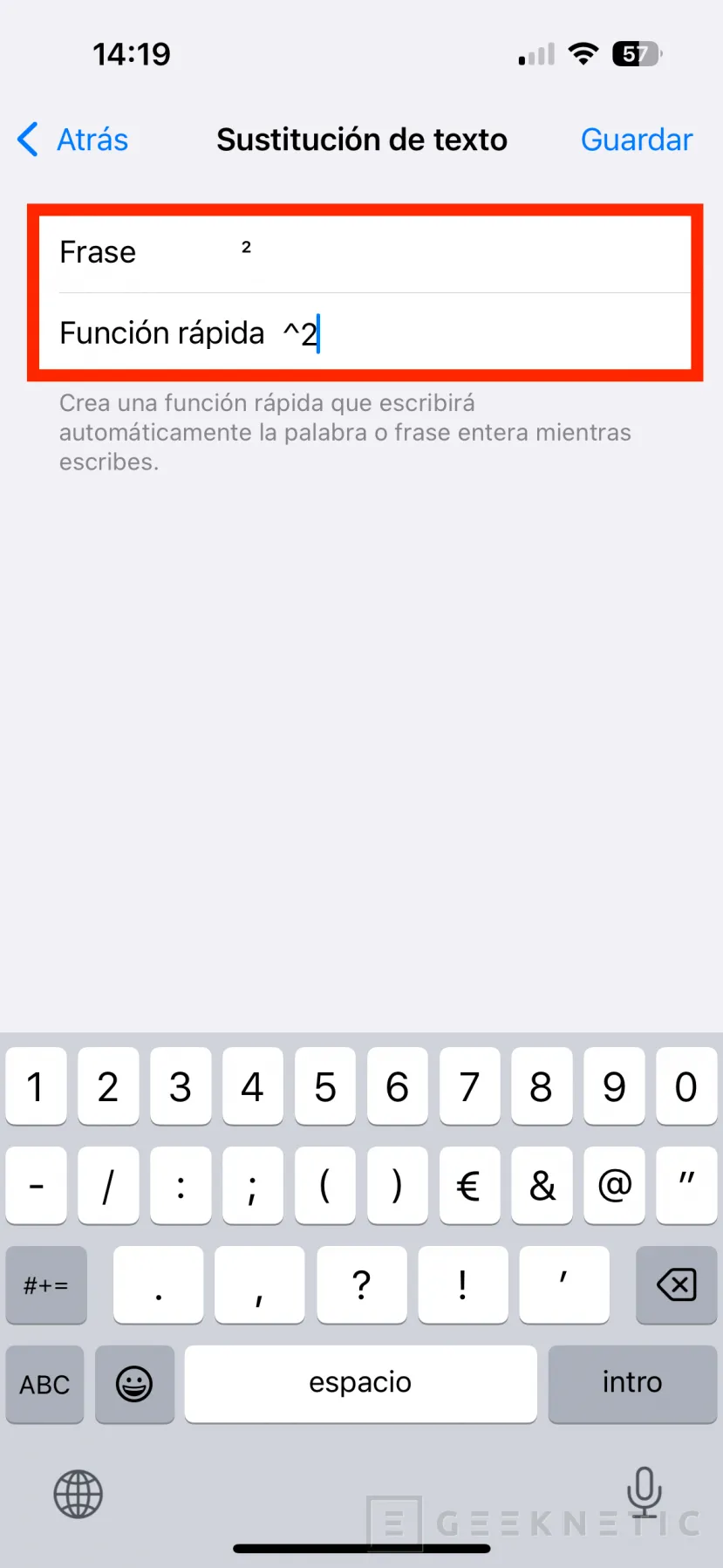 Geeknetic Cómo poner elevado a 2 (²) con en el teclado  8