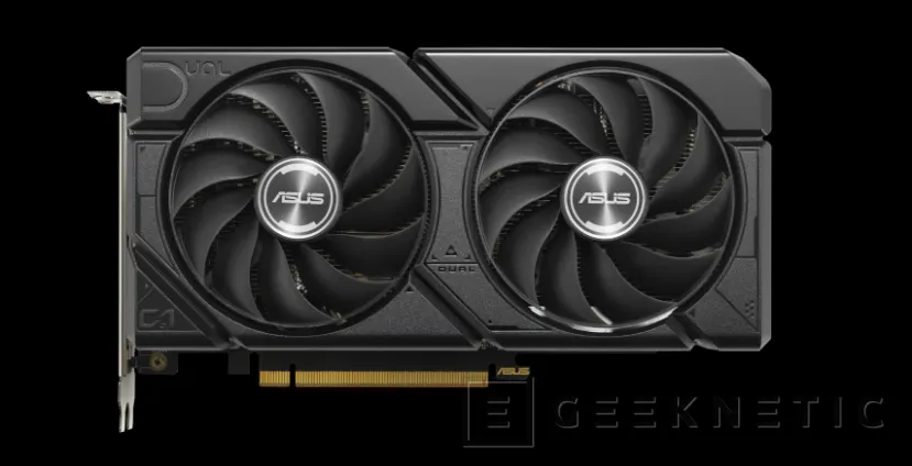 Geeknetic Nueva ASUS Radeon RX 7600 DUAL EVO OC con doble ventilador y 22,9 cm de largo 1