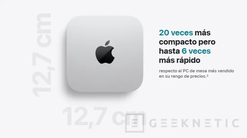 Geeknetic Nuevo Mac Mini más pequeño con Apple M4, Thunderbolt 4 y Apple Intelligence 5