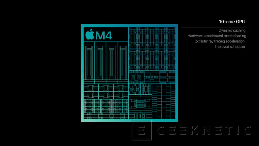 Geeknetic Nuevos procesadores Apple M4, M4 Pro y M4 Max con hasta 16 núcleos de CPU, 40 de GPU y con Apple Intelligence 3