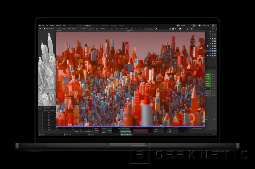 Geeknetic New MacBook Pro with M4, M4 Pro and M4 Max processors with Apple Intelligence and 12 MP Center Stage 2 camera