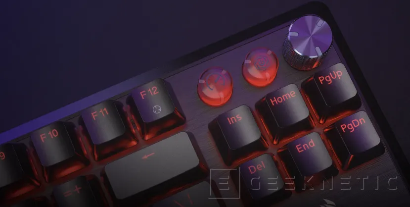 Geeknetic Nuevo teclado Corsair K70 TKL Pro con interruptores magnéticos de efecto Hall 3