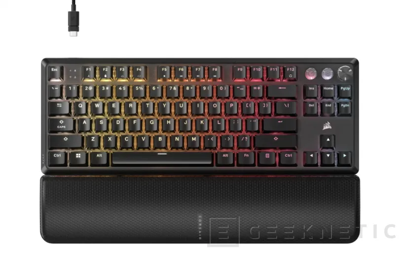 Geeknetic Nuevo teclado Corsair K70 TKL Pro con interruptores magnéticos de efecto Hall 2