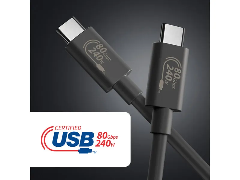 Geeknetic USB4 2.0 will reach 80 Gbps and allow charges of up to 240W 2