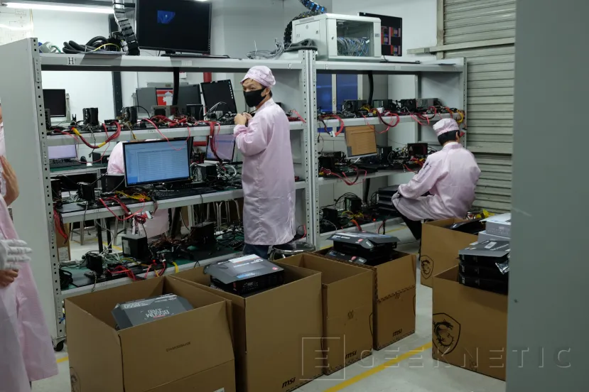 Geeknetic Visitamos la Innovadora Fábrica de MSI en China donde hacen sus placas Z890 31