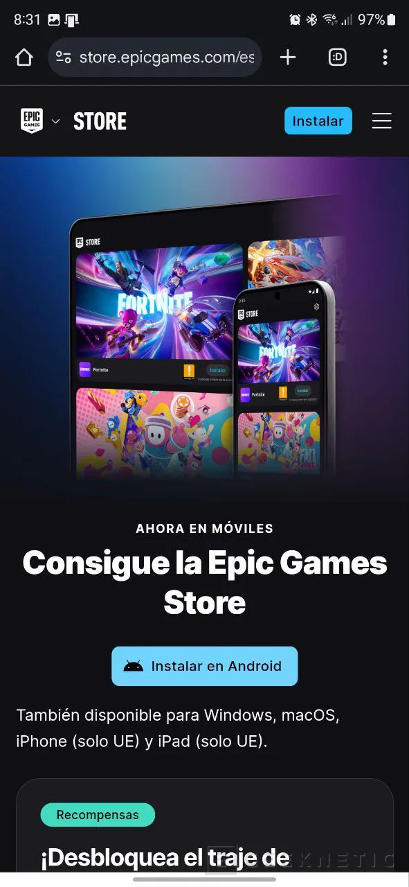 Geeknetic Epic Games Store for Android and iOS will offer weekly free games and third-party apps 1