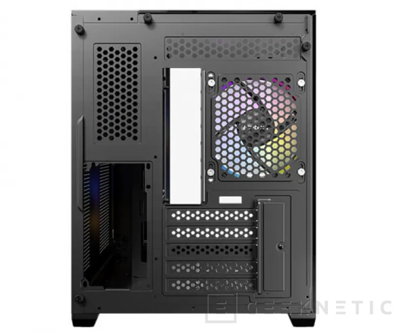 Geeknetic Antec CX600M trio, nueva caja micro ATX paronámica con triple panel de cristal templado 2