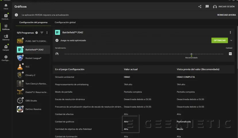Geeknetic La NVIDIA APP llega en versión final para sustituir a GeForce Experience y al panel de control 2