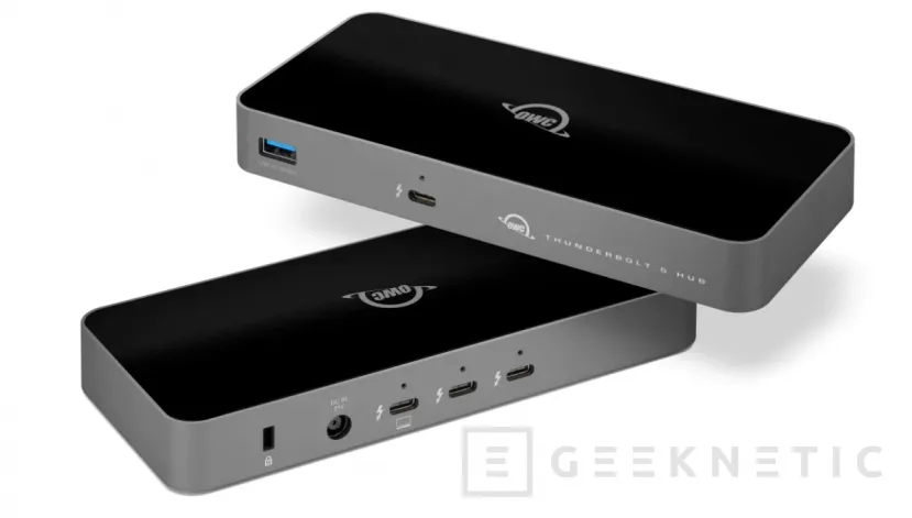 Geeknetic OWC lanza un hub Thunderbolt 5 con 4 conexiones compatibles con versiones anteriores, USB-C y USB4 1