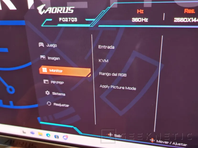 Geeknetic Gigabyte AORUS FO27Q3 Review 15