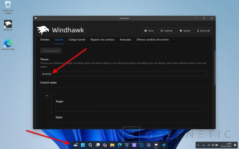 Geeknetic Windhawk: Personaliza Windows 11 con sus Mods 9