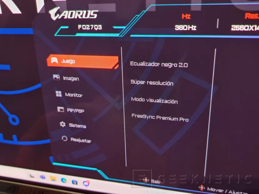 Geeknetic Gigabyte AORUS FO27Q3 Review 17