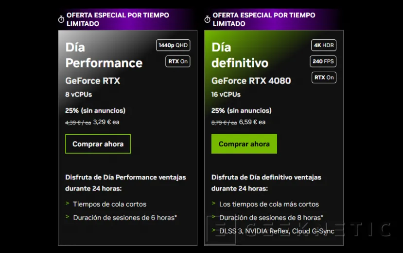 Geeknetic Las suscripciones de 1 día de NVIDIA GeForce Now están al 25 % de descuento por tiempo limitado 2