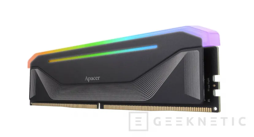 Geeknetic Nuevas memorias DDR5 Apacer NOX RGB con hasta 8.000 MHz 1