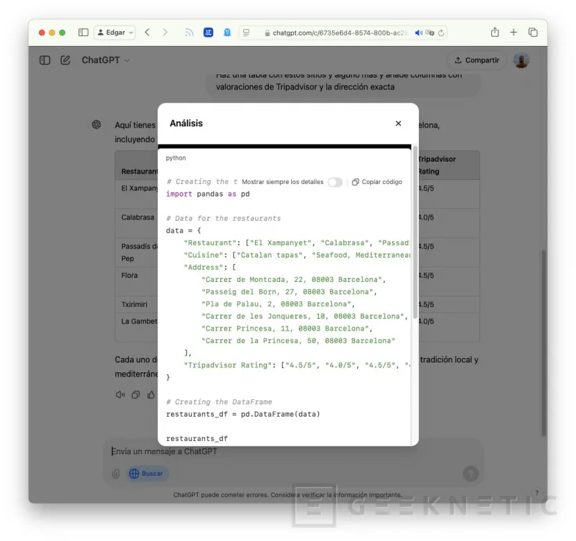 Geeknetic SearchGPT: Cómo utilizar el potente buscador Web con Inteligencia Artificial de ChatGPT 16