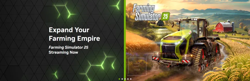 Geeknetic Ya disponible Farming Simulator 25 y 8 juegos más en NVIDIA GeForce NOW 1