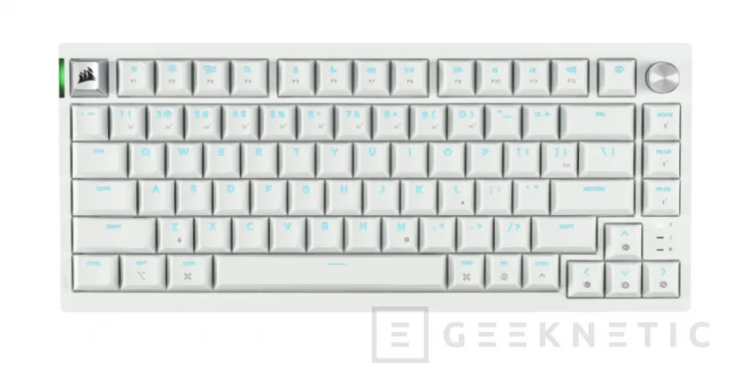 Geeknetic Nuevas ediciones para MAC del teclado Corsair K65 Plus Wireless y el ratón M75 Wireless 1