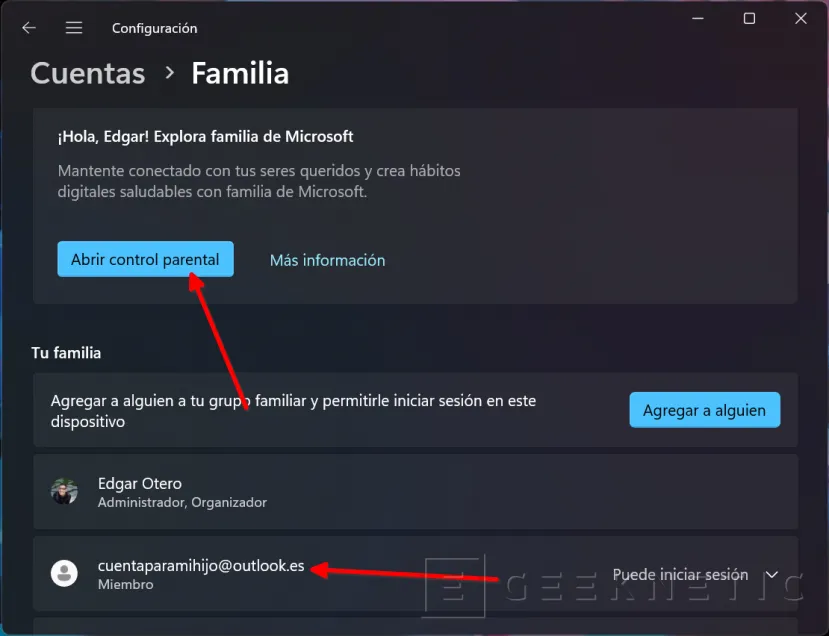 Geeknetic Control Parental en Windows 11: cómo poner límites al uso del PC para menores 9